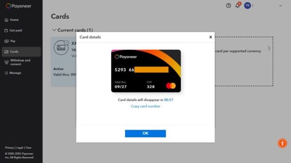 Amazon + Payoneer (US) LLC #NEW5 — изображение 3
