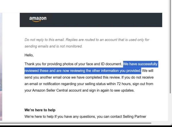 Amazon + Payoneer (Moldova) LLC #TFC31054 — изображение 2